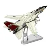 Modello di aeromobile Scala 1/72 F-14A Modello di caccia Giocattolo Kit modello di aeromobile Regali accessori 230426