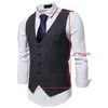 Coletes de moda masculino colete de coletes de vestido formal colete colete masculino henringbone gilet gilet fitness jacket sem mangas de casamento cistas de casamentos