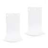 Liquid Soap Dispenser 2 Pcs Plastic Water Tray Foaming Hand Drip Trays Froth Bottling Catch Abs Plates