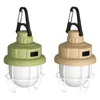 Portable Lanterns 360 ° Rotation Tält Lampbatteri Lykta BBQ Camping Ljus utomhuslampan USB LED Emergency Lights For Patio Porch Garden