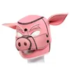 Jouets pour adultes Caoutchouc Esclave Bondage Cochon Masque BDSM Capuche Adulte Hommes Accessoires de Sexe Fétiche Appuie-Tête Pet Play Hood Sex Toys pour Hommes Gay 230426