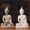 Figurki dekoracyjne Przedmioty Pasownica Statua Buddha rzemiosła Bodhisattva Bodhi Sculpture Dekoracja Dekoracja religijna feng shui