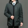 Men s Down Parkas moda Parka Mężczyzna ciepła zimowa marka marka luksusowa najwyższej jakości swobodna kurtka męska płaszcza wiatrówki odzież 231124