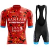 Set Maglia da ciclismo Set Bahrain Merida Tuta da uomo Mtb Cycle Primavera Estate Team Tricuta Uomo Uniforme Pantaloni Bici Abbigliamento Set sportivo Jack