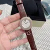 10% 할인 Watch Watch Watch 여자 Cleef 3 바늘 쿼츠 탑 럭셔리 Arpels 가죽 벨트 다이아몬드 레이디 액세서리 모양 밴