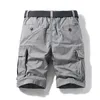 Herr shorts män sommar avslappnad vintage ficklast shorts män outkläder klassisk mode flexibel tyg twill bomullshorts män 28-38 230426