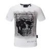 PLEIN BEAR T SHIRT Herren Designer T-Shirts Markenkleidung Strass PP Totenköpfe Herren T-SHIRT RUNDHALS SS SCHÄDEL UND PLEIN MIT KRISTALLEN Hip Hop T-Shirt Top Tees 161292