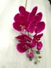 Dekorative Blumen, Flanell, künstliche 9 Schmetterlinge, Orchideenblüten, Heimdekoration, Haptik, Folie, 10 Stück