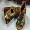 Sandales 3.5cm Femmes Pantoufles Mode Appliques Fleur Plate-Forme Designer Été ZIP Authentique Élégance Vache Véritable Chaussures En Cuir