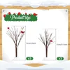 Decoratieve bloemen -9pcs Kerstmis kale tak bomen kunstmatige winterdisplay decor voor tuin open haard fee