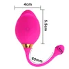 EggsBullets Jump Egg Vibrator 10 Speeds Clitoris Stimulation Vibrating Vagina Ball Silicone G Spot Massager Adult Product Sex Toy for Women 231124