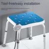 Other Health Beauty Items 6gear Adjustable Household Bath Chair Special for Elderly People Anti Dropping and Non Punching Antiskid Shower Stool 230425