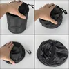 Poubelle de voiture noire sac de rangement sac poubelle de voiture étanche pour petit sac isotherme de voiture étanche-sac poubelle de voiture avec poche latérale 1Pc