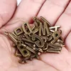 Charms 26st/Lot Alphabet A-Z Pendents Letters DIY smyckesfynd för att göra