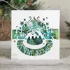 Confezione regalo Scena Snowy Embrace Taglio del metallo Dati Slimline Essentials Carta di Scrapbooking Stencil Cut Die per artigianato fatto a mano fai da te