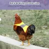 Yuexuan Designer Chicken Best Pet Cless Pet Pet Reffertive Vest、調整可能なチキンヘンサドルエプロン保護ホルダー安全犬用鶏肉とアヒルのベスト、6色