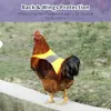 YUEXUAN Colete de frango de designer Roupas para animais de estimação Colete reflexivo para animais de estimação, avental de sela de galinha ajustável com suporte de proteção Colete de segurança para cães para frango e pato, 6 cores