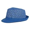 Berretti estivi traspiranti cappelli da sole vuoti cappelli da spiaggia da donna trilby cubani berretti da uomo color caramella per sombreri da festa
