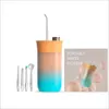 Spazzolino elettrico Detergente dentale portatile Detergente per denti domestico Igiene orale Flosser per acqua Fabbrica diretta