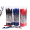 5/10PCS 1mm Ballpoint Pen Ball Point Pens Kids School Longlasting Plastic Office Supplies Blue/Black/Red Color