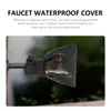 Kitchen Faucets 2 Pcs Winter Covers Spigot Insulated Water Cold Weather Bib Protector Pvc Outdoor Freeze Protection