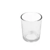 Glasljushållare Transparent Candle Cup Candle Holder Simple Style Clear Shade Rak Cylinder Lamp JGPJG