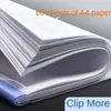 غلاف الكتاب 10 PCS Selfadhesive غير ماء غير مقاوم للماء للمدرسة A4 التفاف أفلام Notebook S.