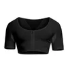 Taille ventre Shaper hommes corps Shaper gynécologie sous-vêtements contrôle seins Corset fermeture éclair minceur poitrine hauts blanc noir 231124