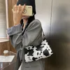 Модные женские туфли Zebra Pattern Printing PU Кожаные сумки на плечо Роскошные дизайнерские сумки Hobos для подмышек Повседневные женские маленькие сумки Cross Body