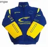 Racing One F1 Jacket Fórmula de outono e inverno Roupas de algodão bordado completo SP 1E7V