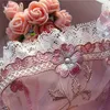 Bras define o Logirlve requintado bordado lotus rosa ultrafino feminino sexy transparente transparente sutiã conjunto 230426