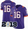 college Joe Burrow LSU Tigers Jersey Clemson 16 Trevor Lawrence 9 Travis Etienne Jr. NCAA Maglie football americano Julio Jones Tom Brady