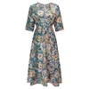 Casual Dresses Dress For Women Plus Size Loose Bohemian With Pockets Long Maxi Clothing Women's