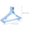 Hangers 5 Pcs Windproof Clothes Hanger Rack Heavy Duty T-shirt Drying Multifunction Plastic Nonslip Pants Towels Vest