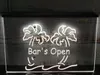 Bar to otwarty palm drzewo pubowe piwo neon znak LED Ściana światła ścienna Wystrój Ściany Oświetlenie Neon Znak sypialnia Bar Party Świąteczne ślub