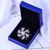 Brooches Pins Flower Brooch Enamel Pin Metal Lapel Men Jewelry Gifts For Women Rhinestone Broches