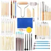Other Home Garden Clay Tools Set Sculpting Kit Sculpt Smoothing Wax Carving Pottery Ceramic Polymer Shapers Modeling Carved Tool Sculpture 231124