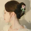 Fashion Rose Hairpin Back Head Simple Female Summer High-End Ponytail Clip Headdress Women's Hair Clips