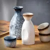 Höftkolvar vin kopp klar ware ceramic flaskkolv japansk kreativ bordsartikel hushållsrestaurang sprit potten