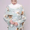 Vêtements ethniques moyen-orient turquie femmes musulmanes imprimé fleuri Robe longue Abaya arabe islamique pakistanais caftan Maxi Robe Eid Ramadan