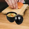 Dinnerware Sets Soup Mug Japanese Bowl Exquisite Rice Bowls Miso Mugs Melamine Lid Black