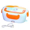 Set di stoviglie TUUTH 110V / 220V Lunch Box elettrico - Scaldavivande portatile riscaldato per bambini