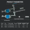 도구 20/28W 전기 어항 물 교환 펌프 수족관 청소 도구 클리너 사이펀 필터 액세서리