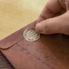 Confezione regalo 12 pezzi Buste di carta Kraft vintage per lettera Carta di invito a una festa di nozze Borsa Salari Cuscinetti Coprire Forniture per ufficio