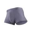 LUU Underpants Sous-vêtements de sport pour hommes Slip Ultrafine 120 fils au pouce Slip respirant Vente en gros Ice Silk Traceless Flat Corner Pants