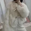 Damenjacken Koreanische Mode Flauschige Winterjacke Frauen Harajuku Casual Mäntel Kleidung Herbst Outfits Kunstleder