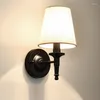 Wandlamp gemonteerd zwarte sconce led licht exterieur applique rustieke home decor bedkop