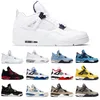 Jumpman Classic 4 4S Basketball Shoes Purple Metallic Pure Money Black Cat Fire Red Mens 트레이너 크기 5.5-13 Mens 신발 JJ 11.26