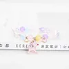Charm Bracelets New Korean Moon Star Buntes Kristallperlenarmband Für Frauen Böhmisches Kaninchen Katze Tier Handgemachtes Elastisches Seil Modeschmuck Z0426