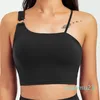 Yoga Outfit Naked Feel Sport Bras For Women Unique Shoulder Straps Bra Medium Support Push Up Workout Breathable Gym Tops Bralette
